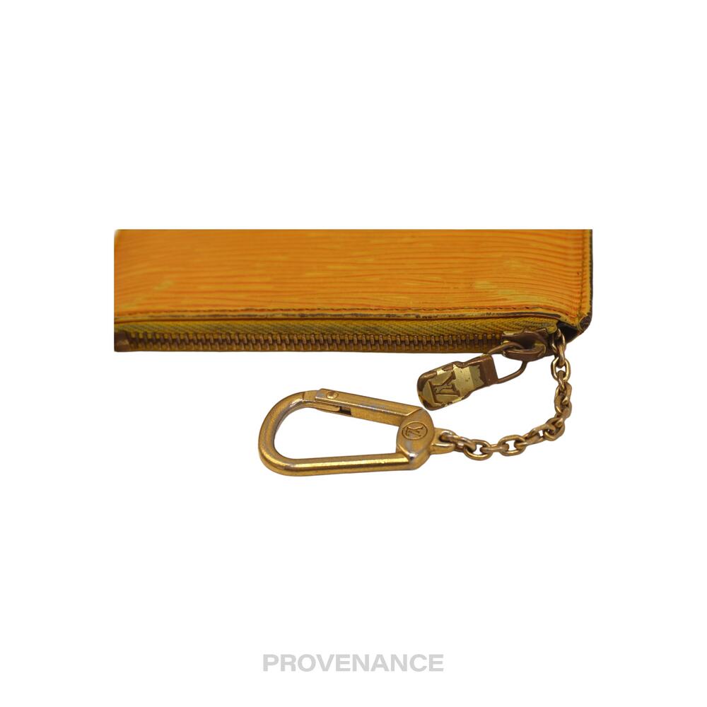 🔴 Louis Vuitton Key Pouch Cles - Tassil Yellow Epi Leather - Picture 5 of 7